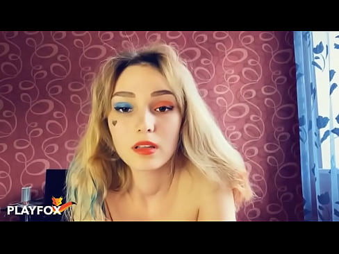 ❤️ Thug spéaclaí réaltachta fíorúla draíochta gnéas dom le Harley Quinn ️❌ Super sex linn ❤
