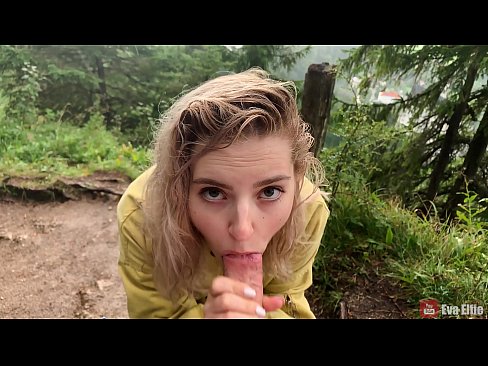 ❤️ Fáinleogann cailín cum tar éis blowjob poiblí - Eva Elfi ️❌ Super sex linn ❤